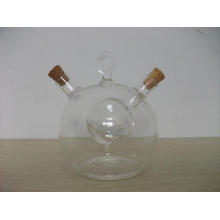 Glass Oil Bottle and Cork